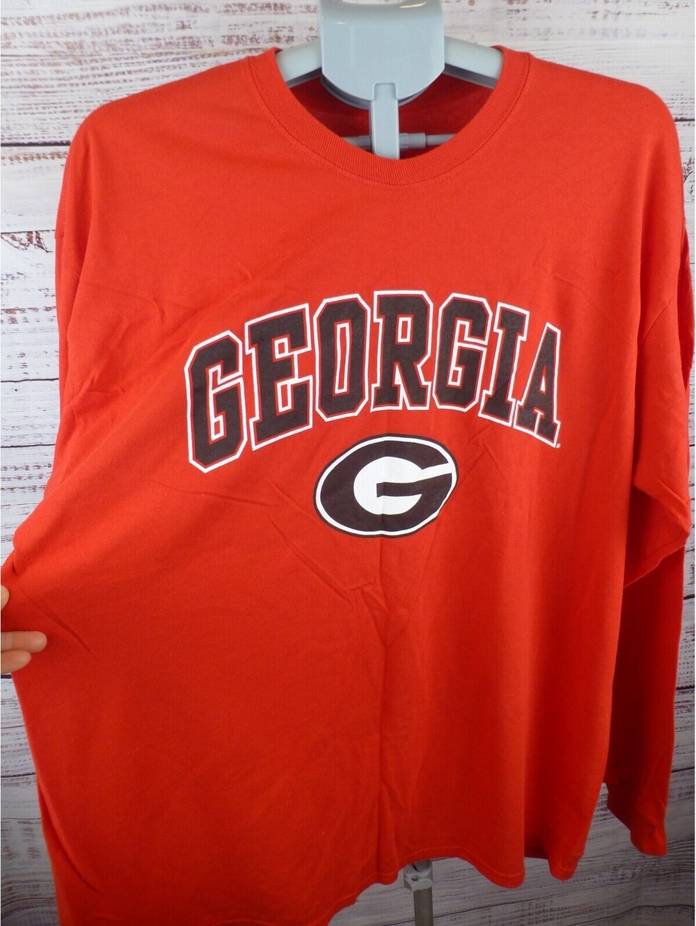 Fanatics Georgia Bulldogs NCAA Long Sleeve T-Shirt Men's XL Red College G3A